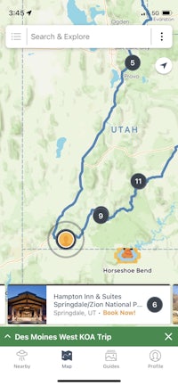 utah travel guide - screenshot